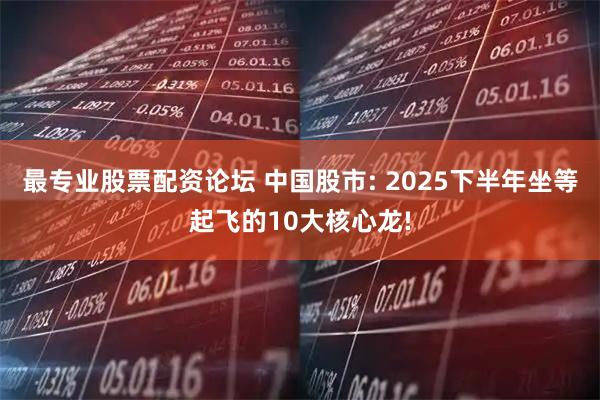 最专业股票配资论坛 中国股市: 2025下半年坐等起飞的10大核心龙!